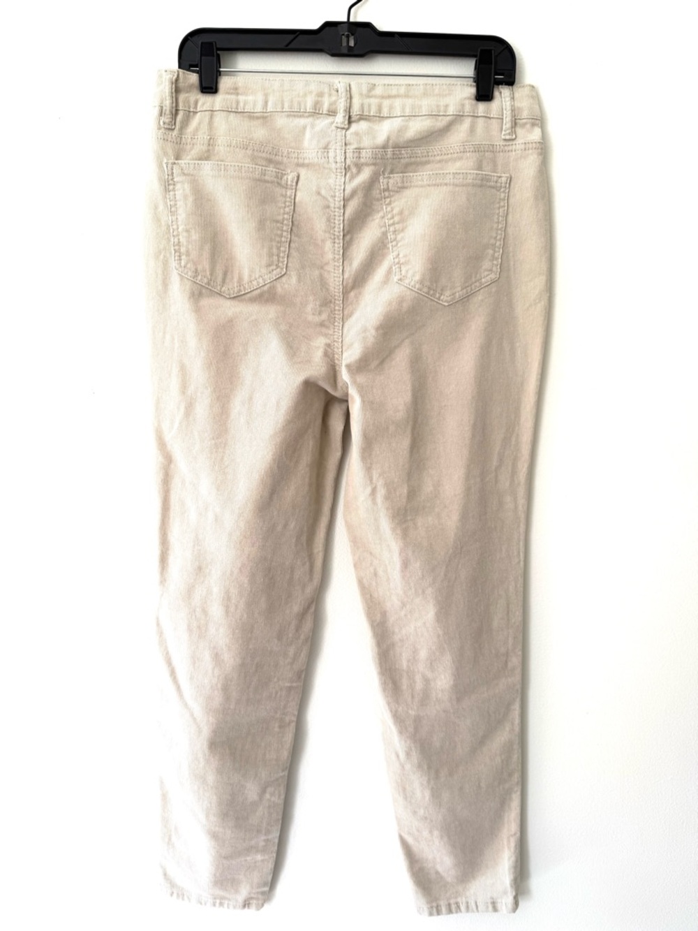 Needle & Cloth Tan Fine-Wale Corduroy Mid-Rise Skinny Ankle Pants Gorpcore - Picture 2 of 9